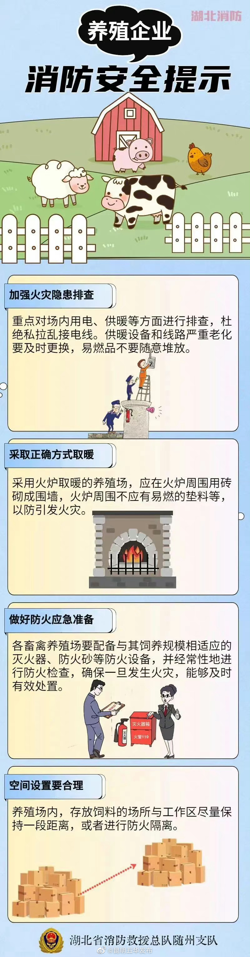 江苏盱眙一鸭棚起火千余只鸭子死亡养殖企业要做好哪些防火措施？