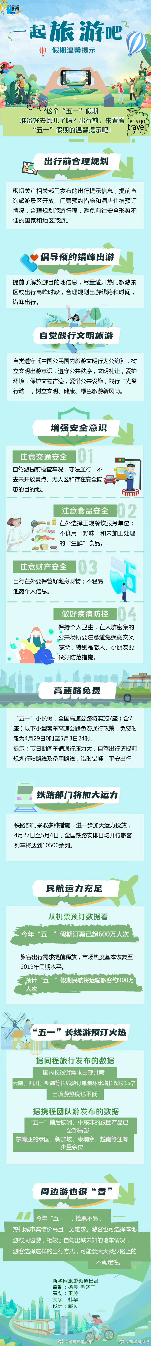 这份五一出游指南请查收