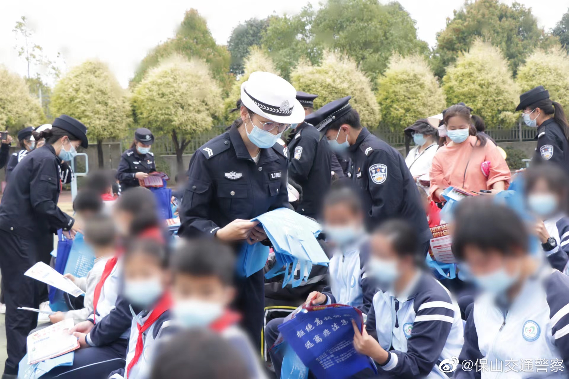 保山交通警察微博