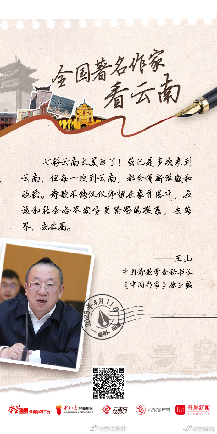 王山：七彩云南太美丽了！