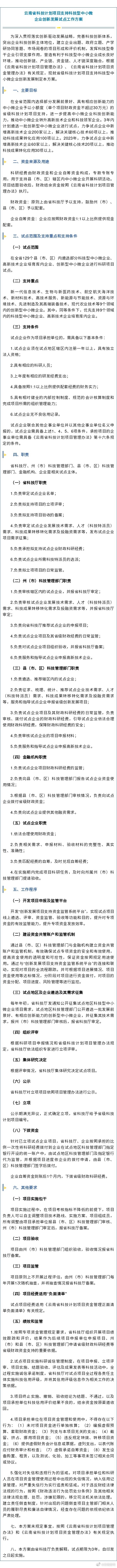 云南印发方案3年内力争试点企业中新增高新技术企业200家以上