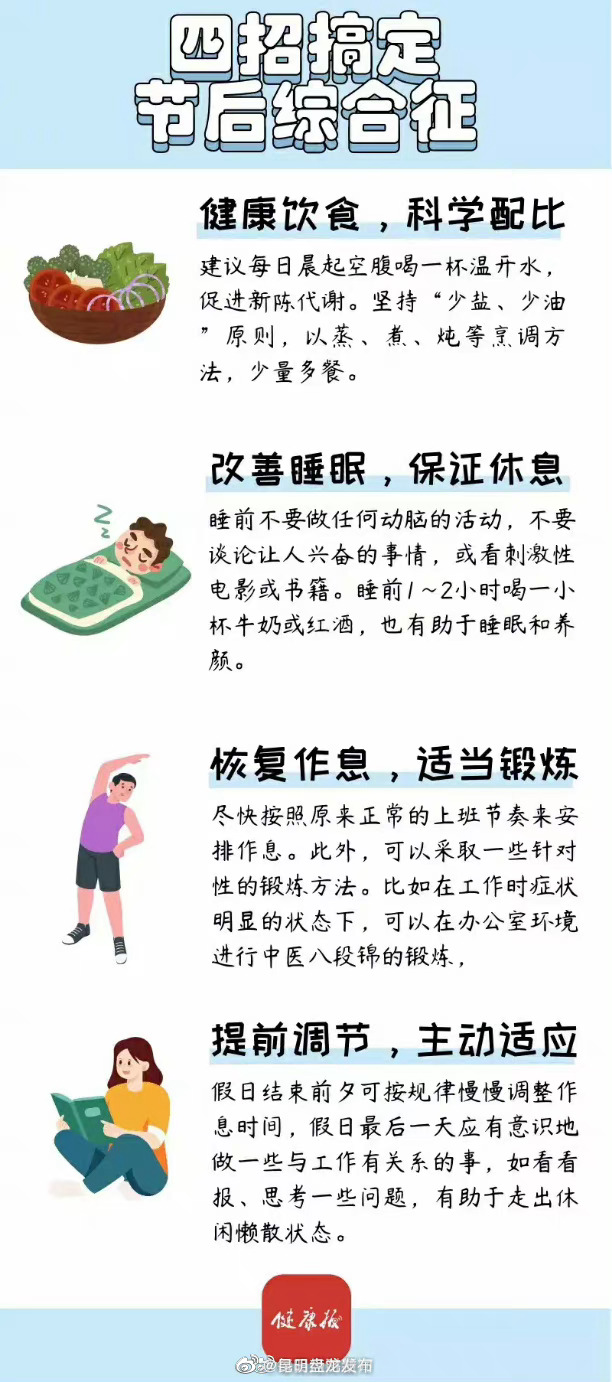 节后综合征如何应对