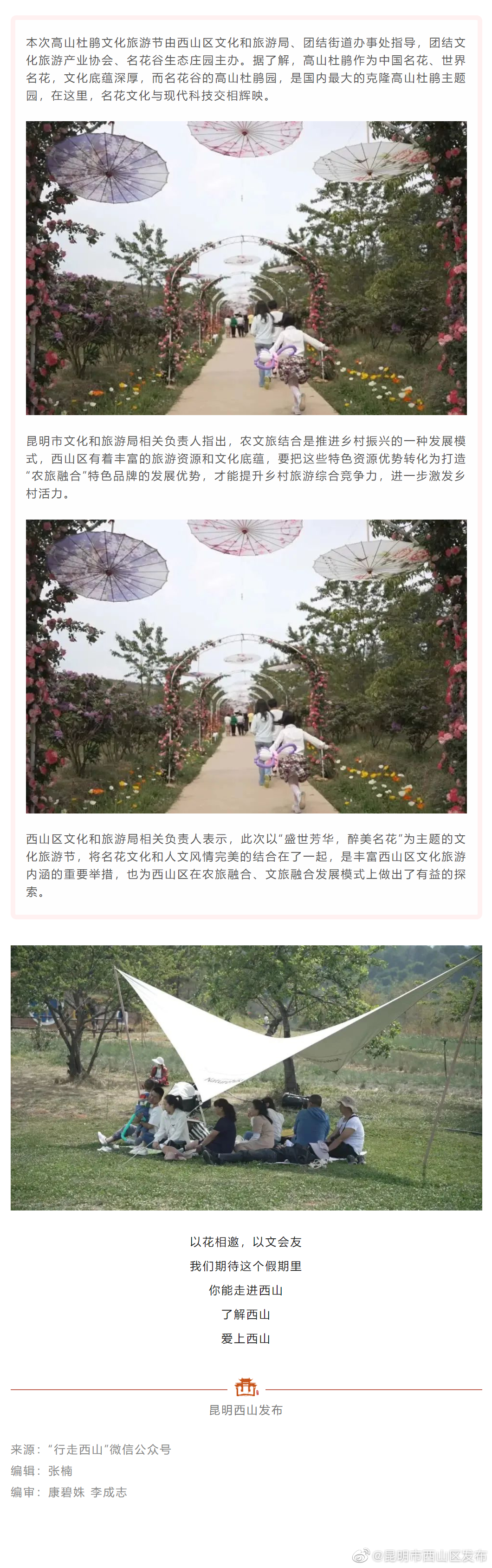 昆明市西山区发布