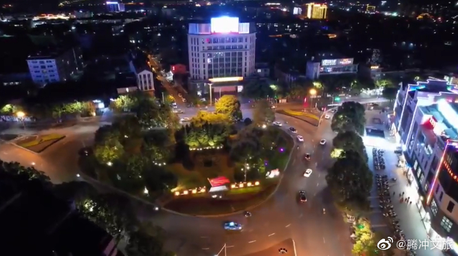 5·19遇见腾冲 腾冲夜景，太美了！