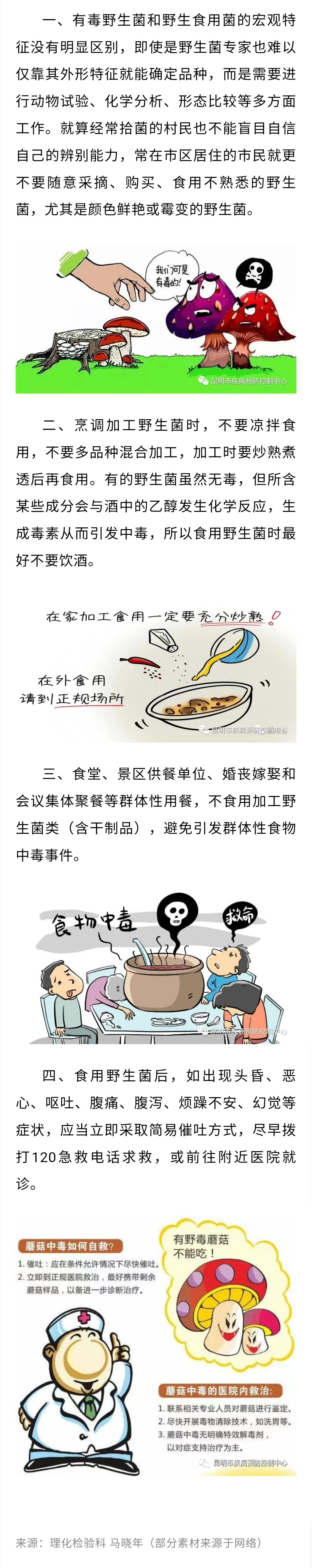 美味出没，谨慎食用：谨防野生菌中毒