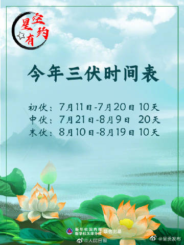 原来还有半个月才入伏