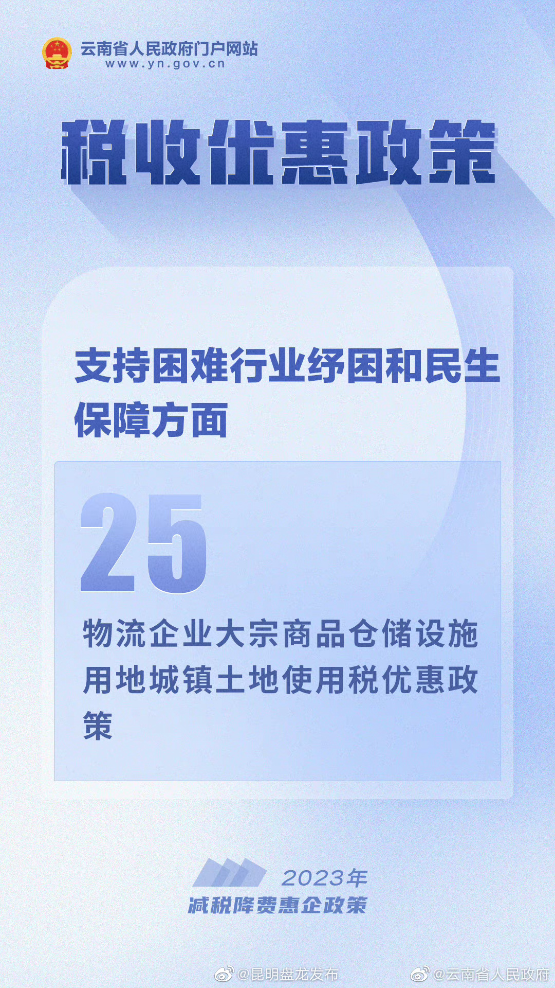 2023年减税降费惠企政策30条丨㉕物流企业大宗商品仓储设施用地城镇土地使用税优惠政策