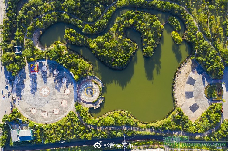 宁洱县城市绿化覆盖率达46.82%