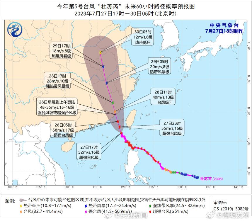 急转提醒！中国气象局启动台风一级应急响应