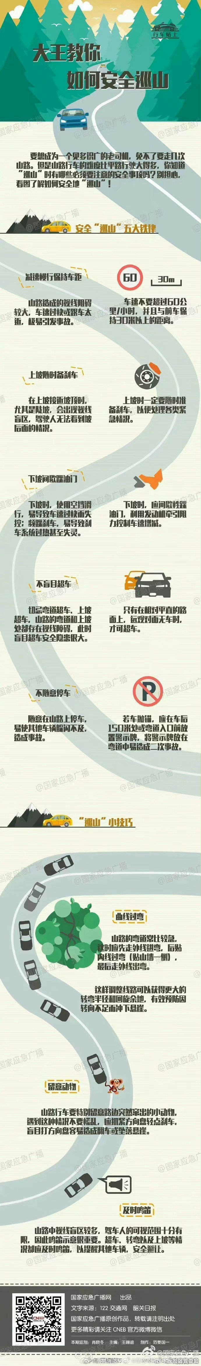 ⛰️山路行车注意要点一定得记住！