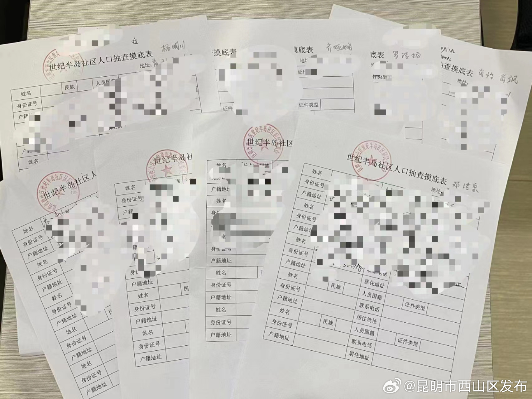 昆明市西山区发布