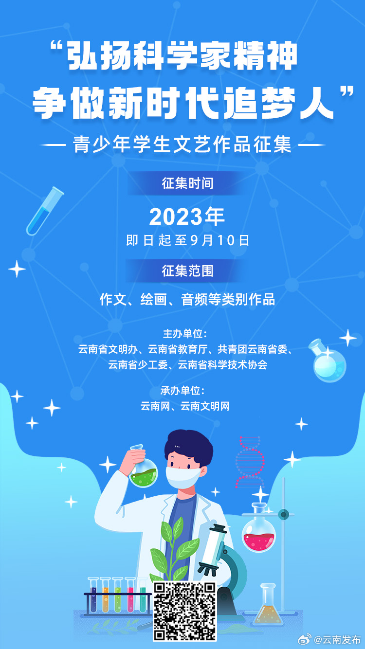 @云南省青少年 文艺作品征集活动等你来参与~