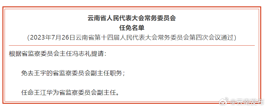 省人大常委会通过一批省监察委员会任免名单