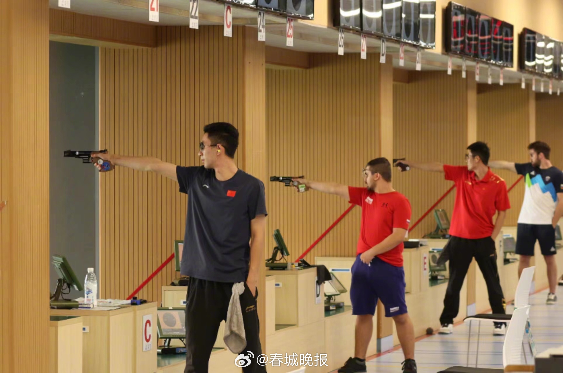 云南选手段志成获成都大运会射击男子25米手枪速射团体金牌 