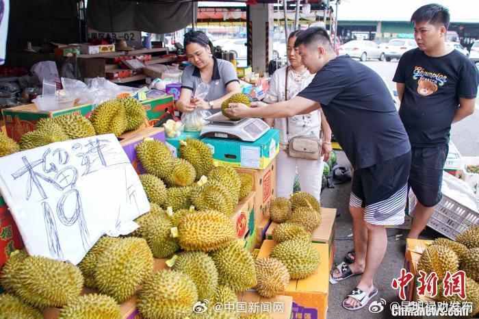 榴莲价格跌至全年最低