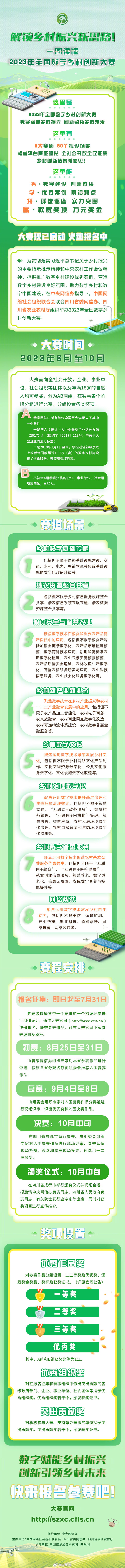 快来报名！图解2023年全国数字乡村创新大赛