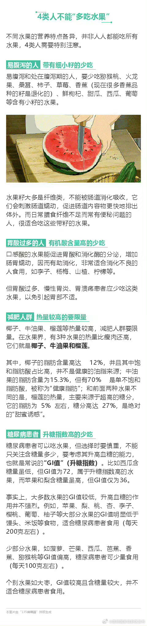 4类人吃水果前要三思