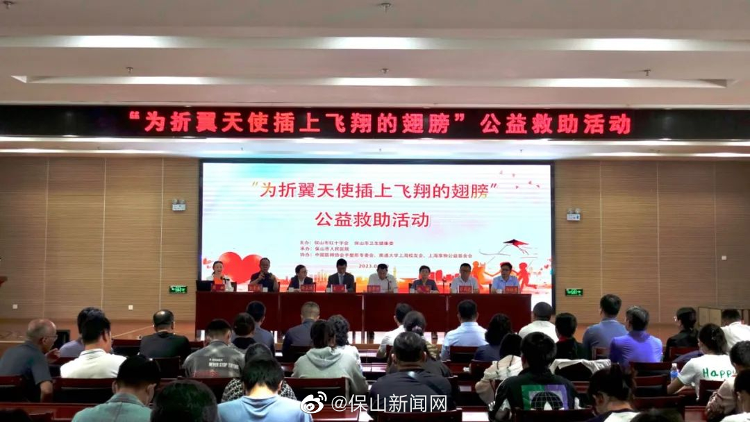 “为折翼天使插上飞翔的翅膀”公益救助活动启动