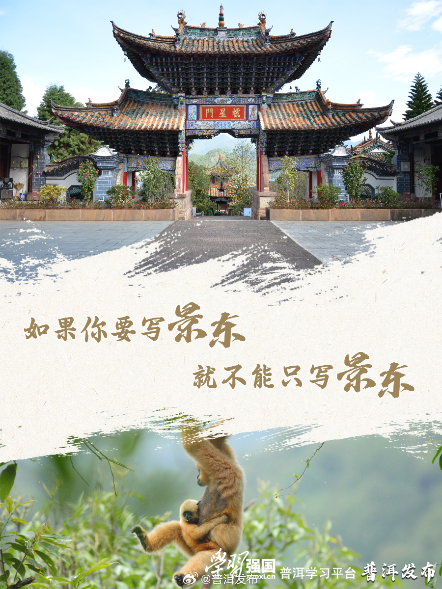 如果你要写景东，就不能只写景东