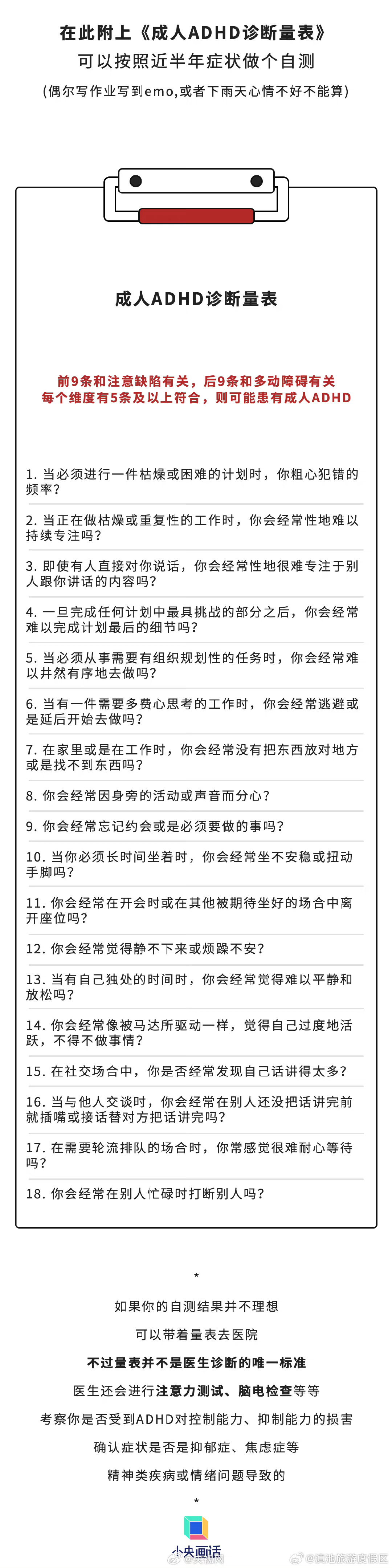 你可能不是懒是得了成人ADHD测测看