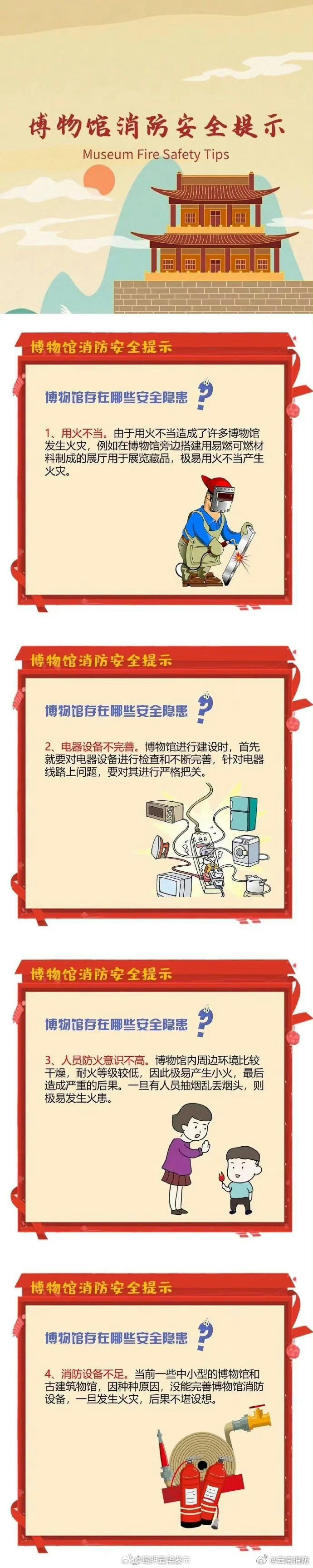 逛馆必备！博物馆消防安全提示