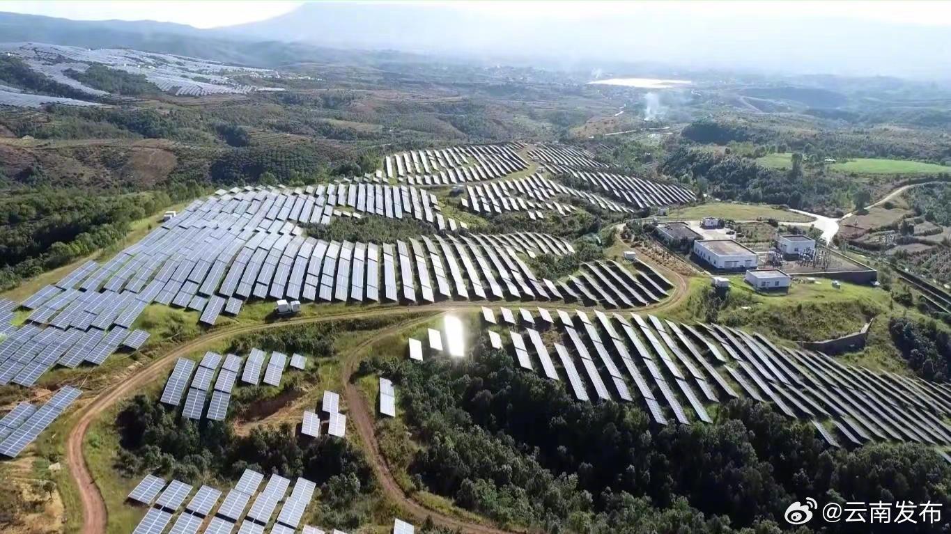 云南集中式光伏装机容量首次超过火电