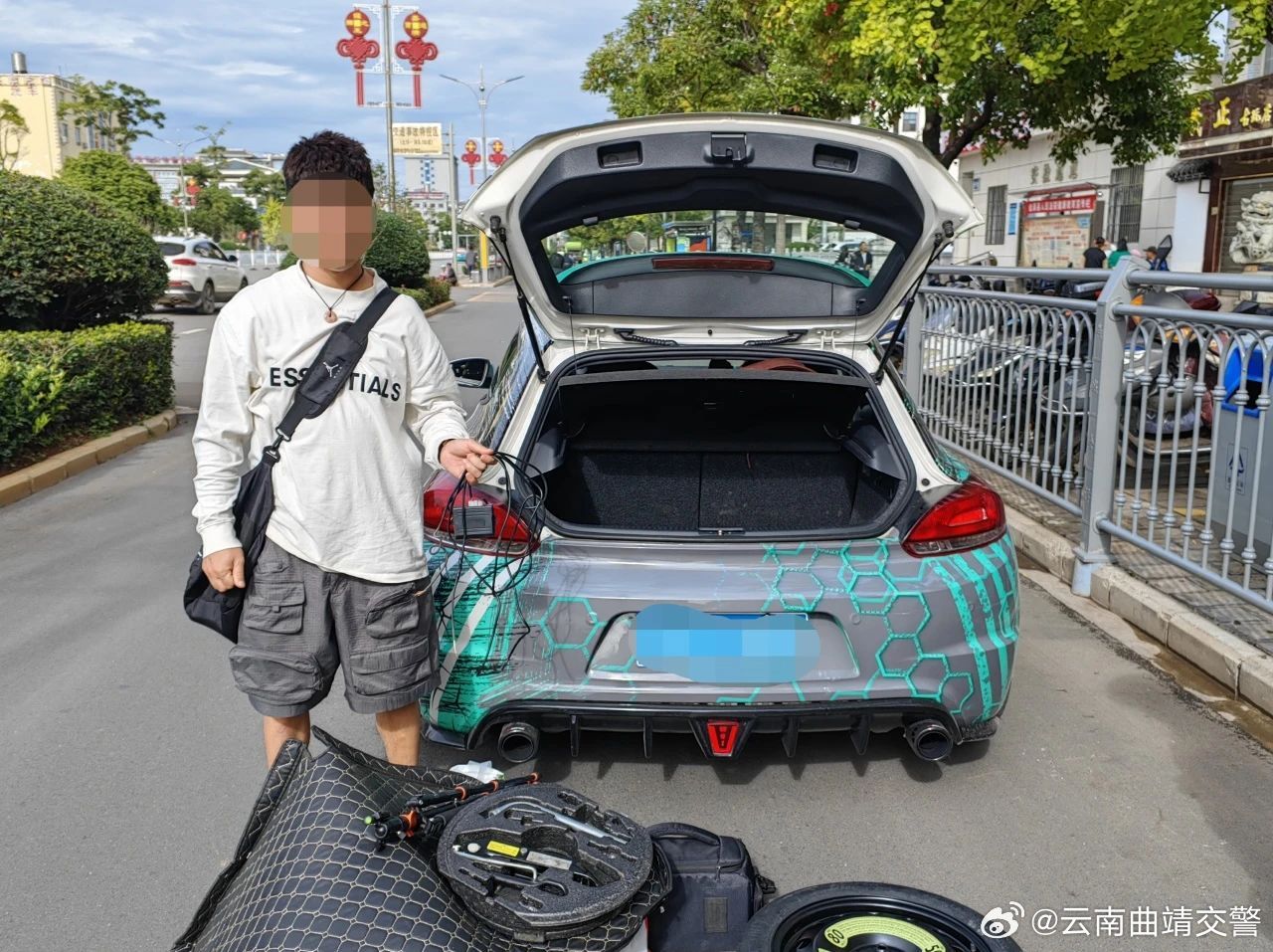 专项整治会泽交警大队严查“非法改装”“飙车炸街”一