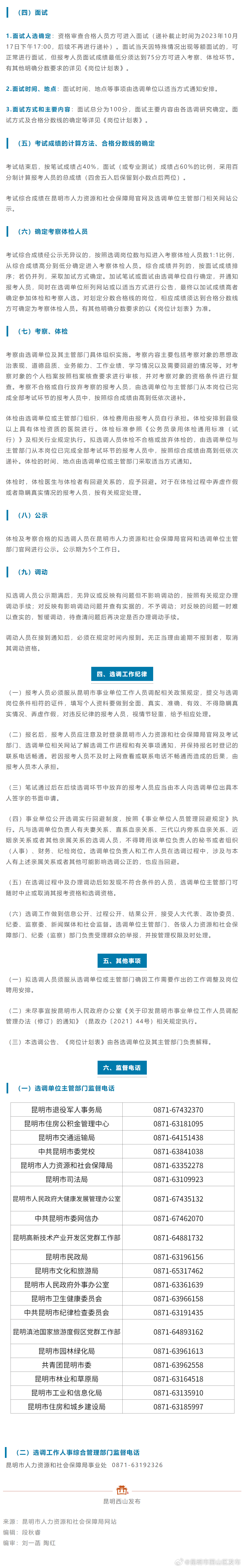 昆明市西山区发布