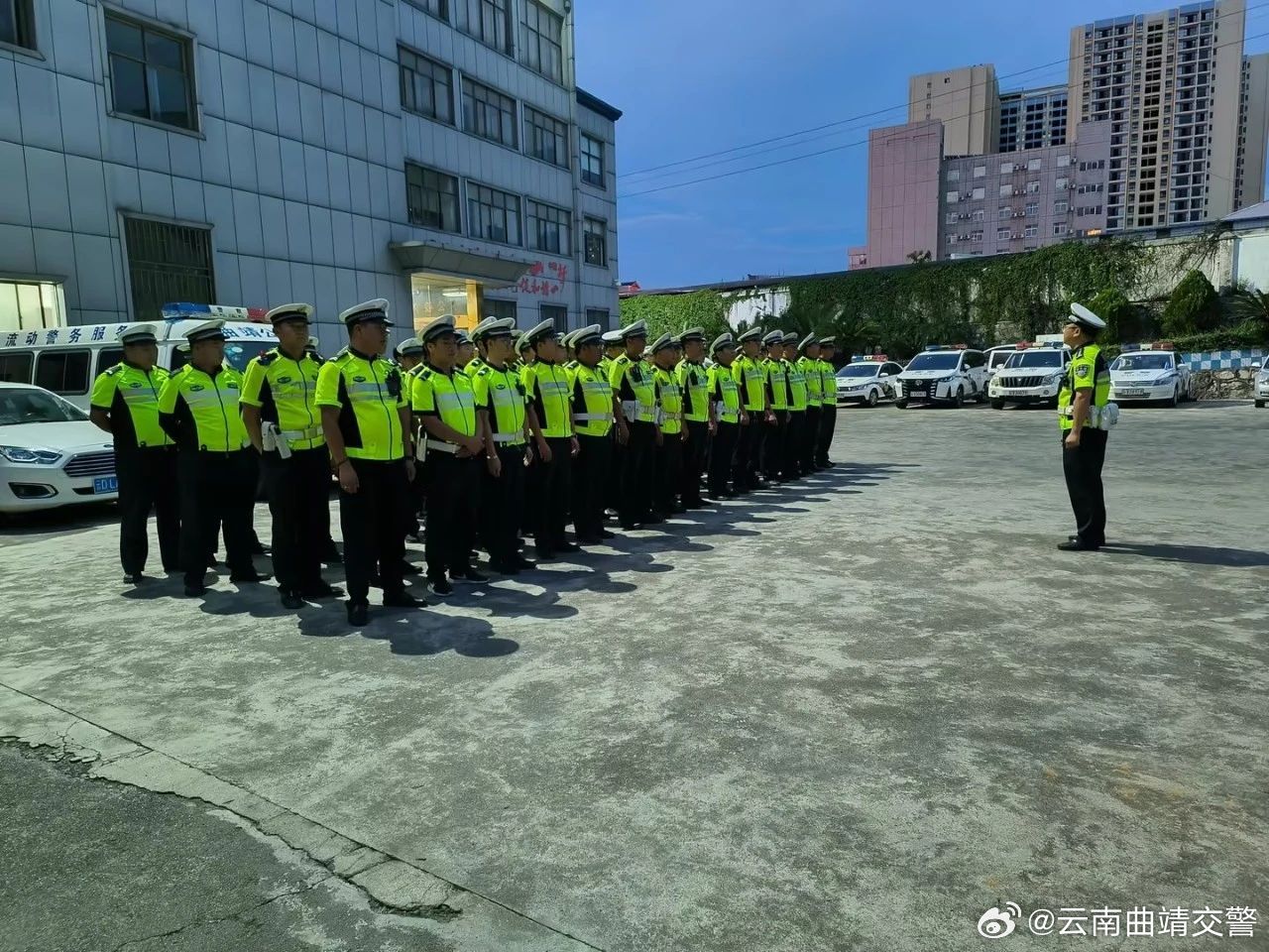 云南曲靖交警