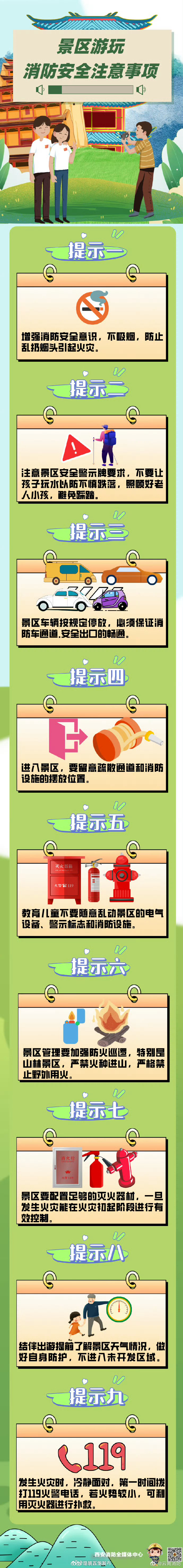 旅游景区消防安全小知识