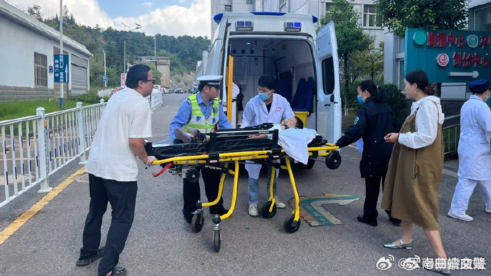 云南曲靖交警