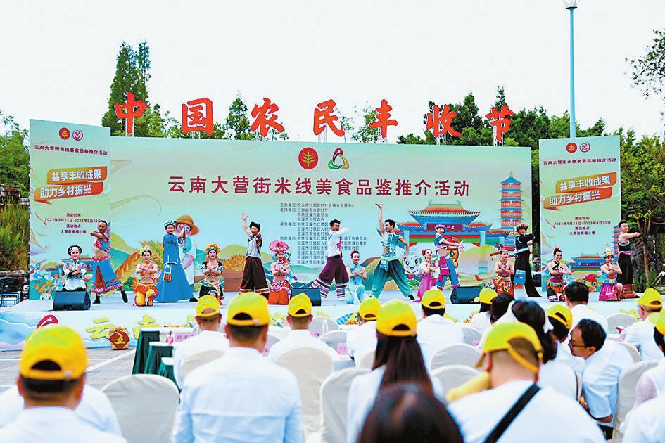 2023中国农民丰收节·云南大营街米线美食品鉴推介活动启幕