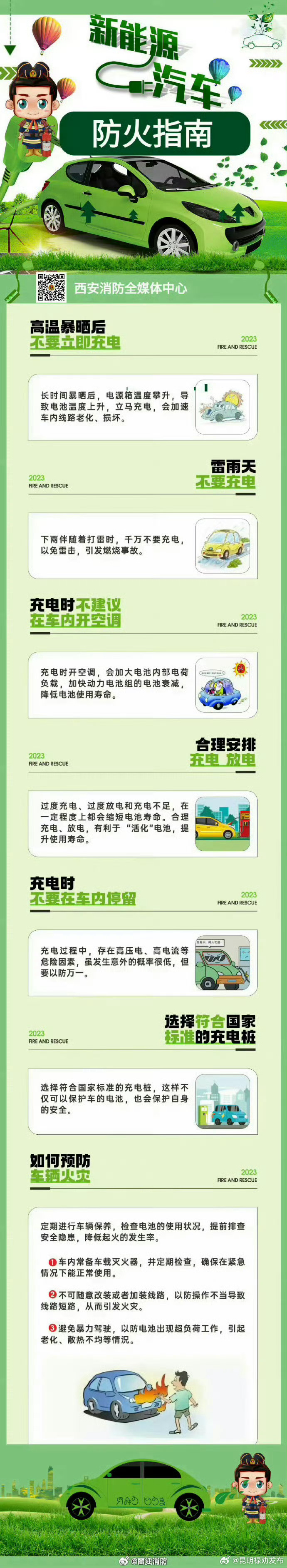 新能源汽车防火指南