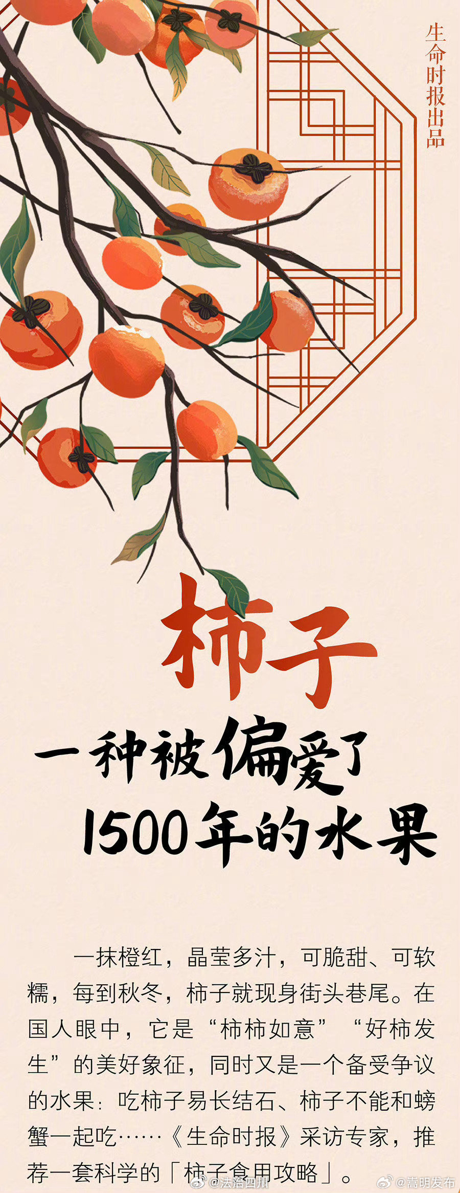 突然发现脆柿子也很好吃收藏食用攻略：柿子被中国人爱了1500年