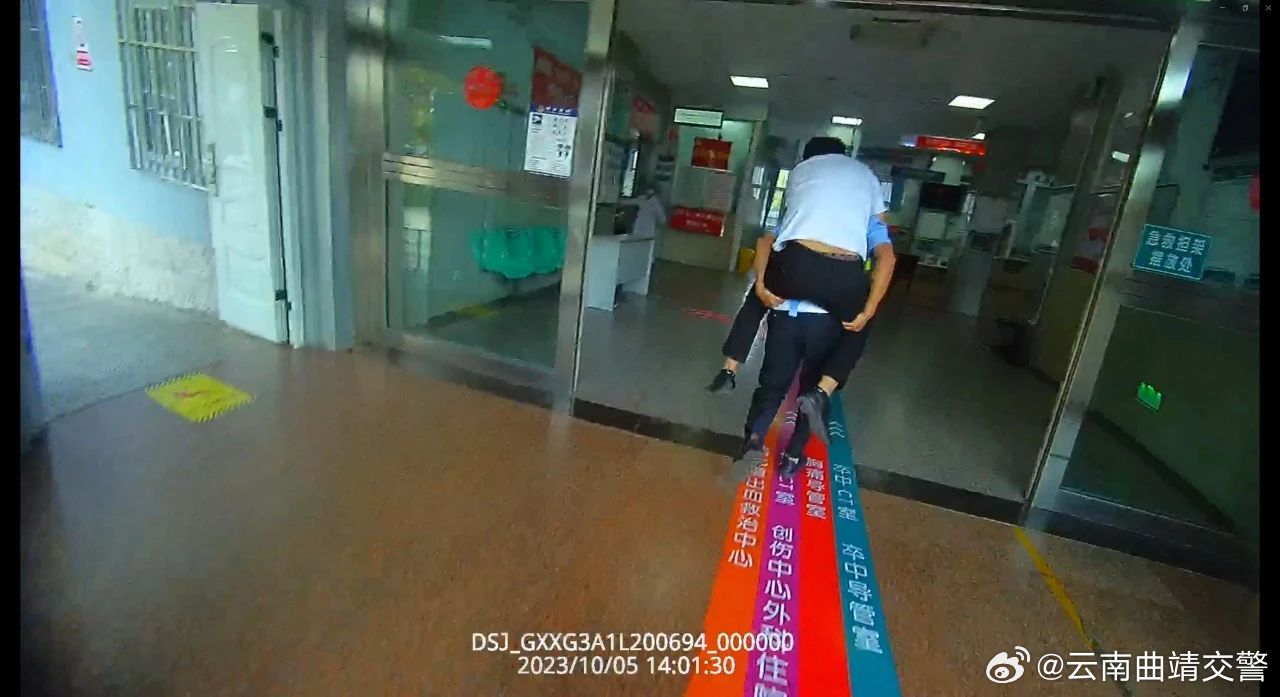 云南曲靖交警