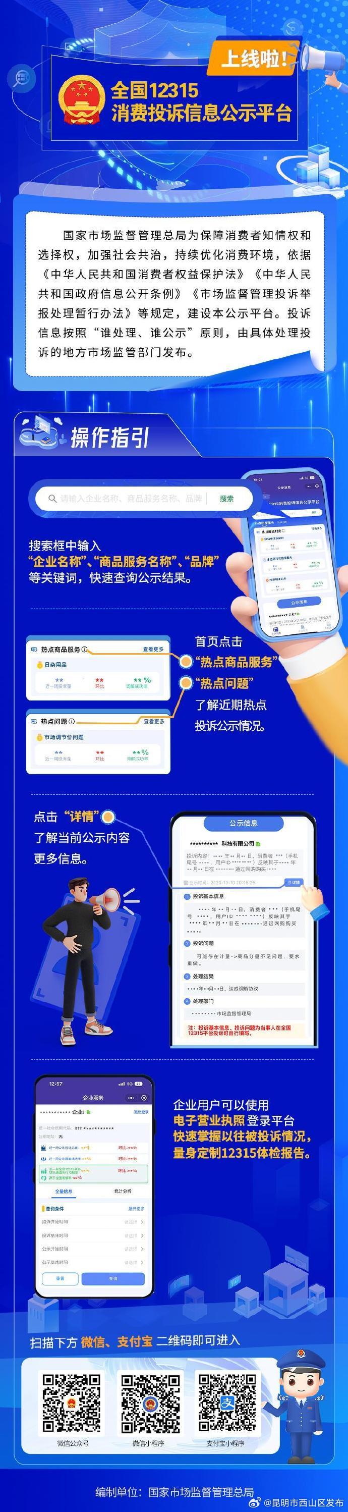 消费者投诉今后将公开处理