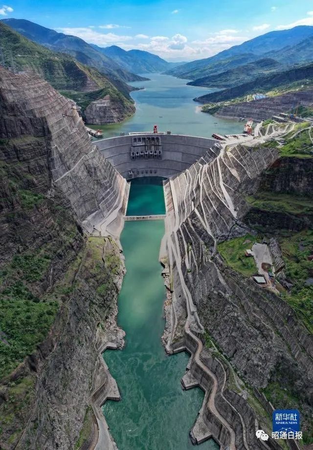 今天凌晨，白鹤滩水电站发电量突破1000亿千瓦时