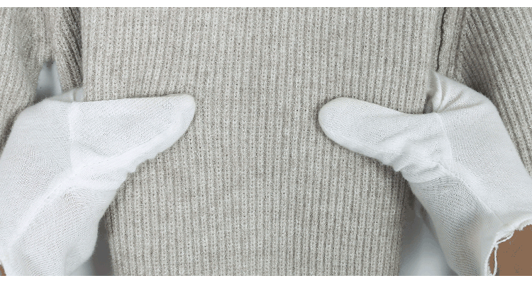 新毛衣贴身穿可能诱发皮炎