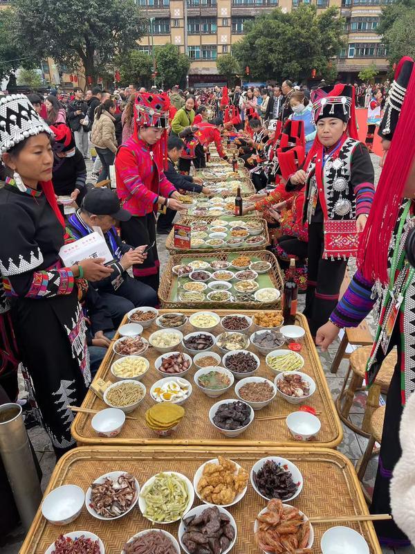 千年一街，万人同宴！2023云南·绿春哈尼十月年长街古宴文化旅游节4065桌刷新纪录_http://www.mainten.cn_cns_第1张