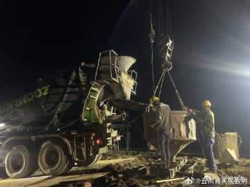 渝昆高铁八仙营跨环城路特大桥桩基施工全部完成