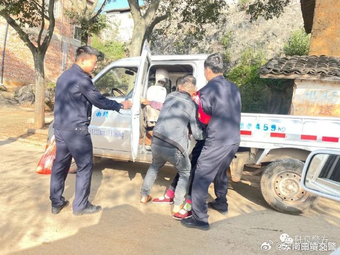 云南曲靖交警