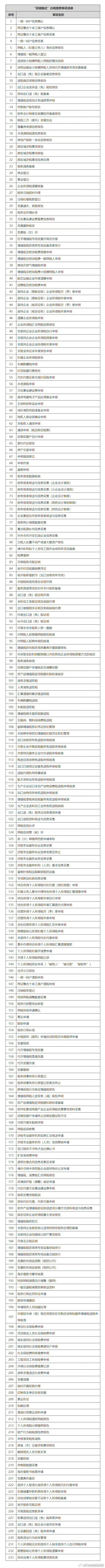 税务总局更新发布“非接触式”办税缴费事项清单
