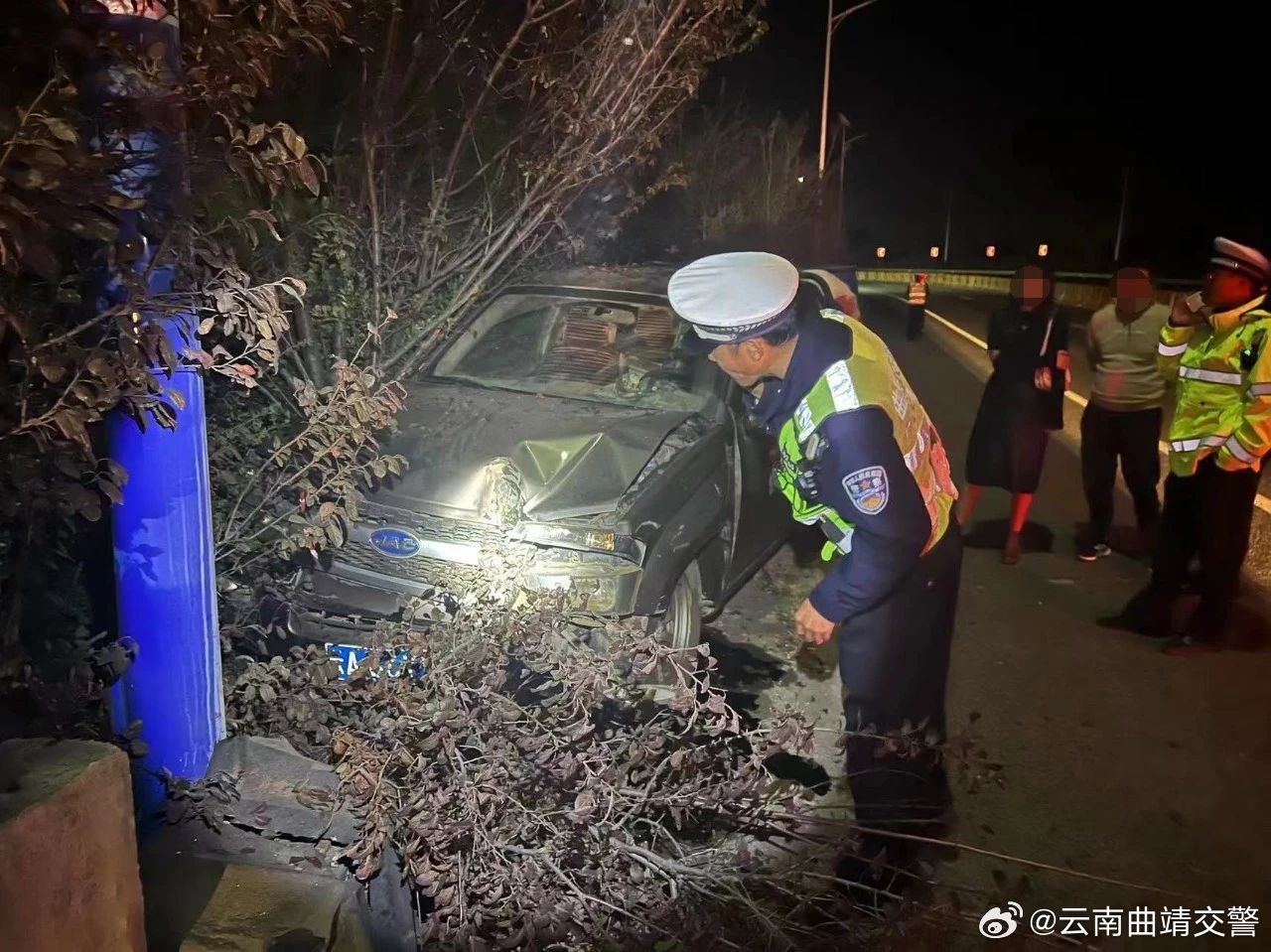 云南曲靖交警