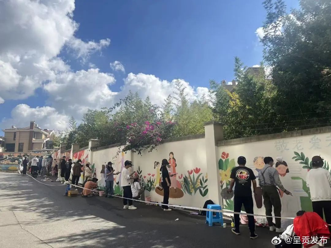 校地共建 | 营盘社区“颜值”刷新