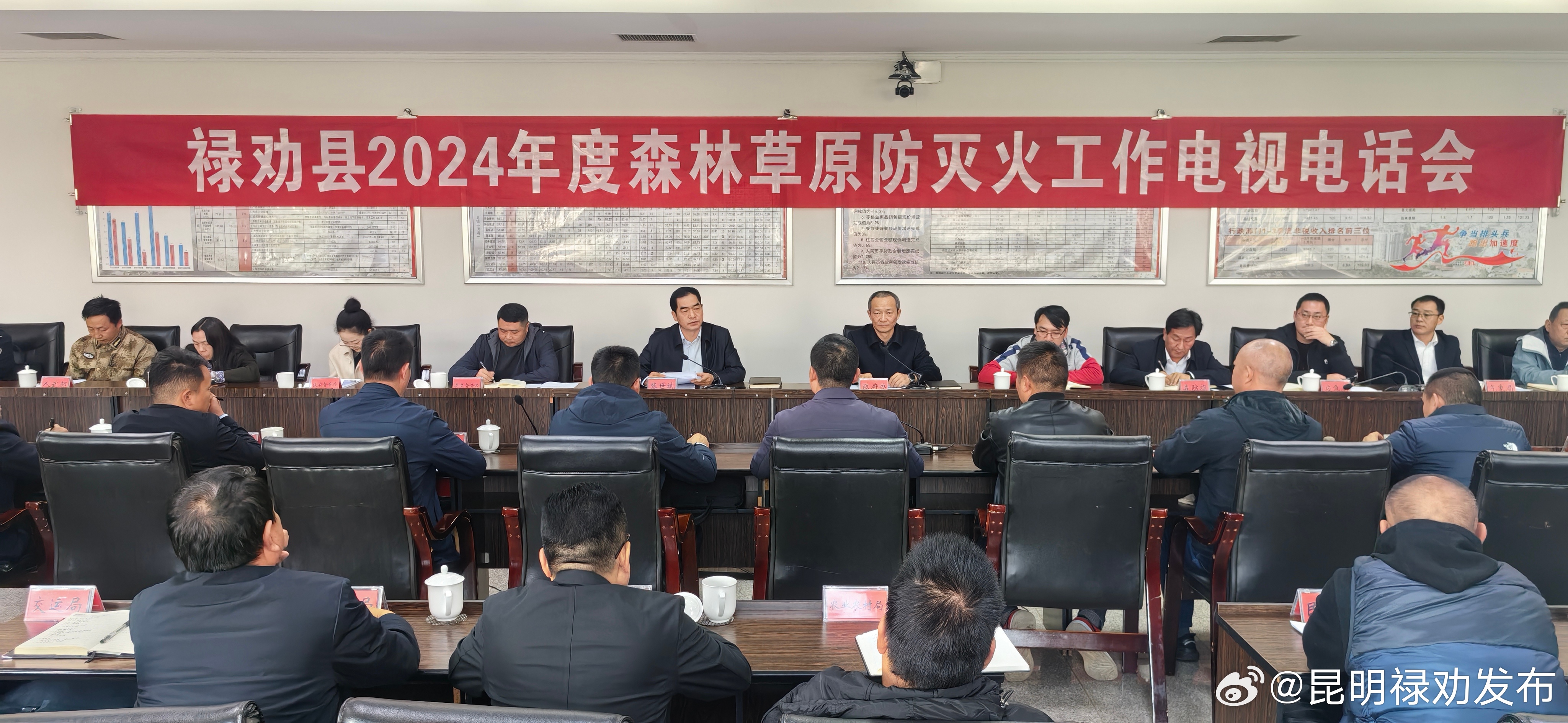 禄劝召开2024年森林草原防灭火工作电视电话会议