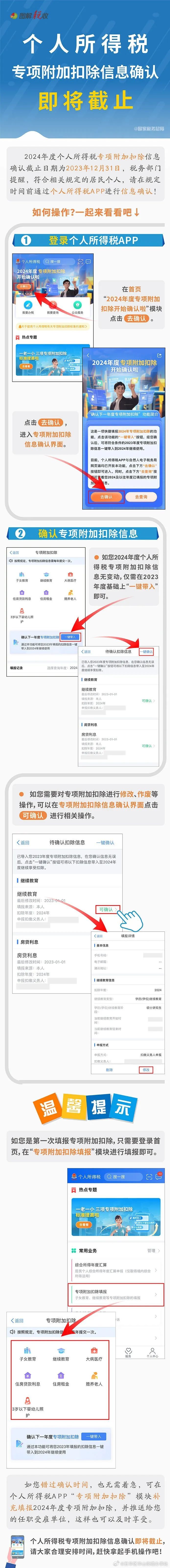 重要提醒：即将截止！事关收入，尽快确认！