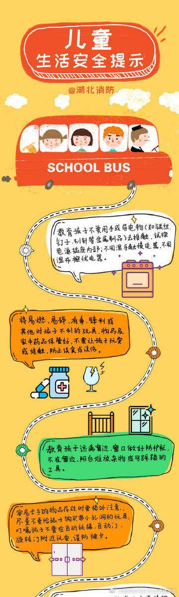 儿童安全温馨提示