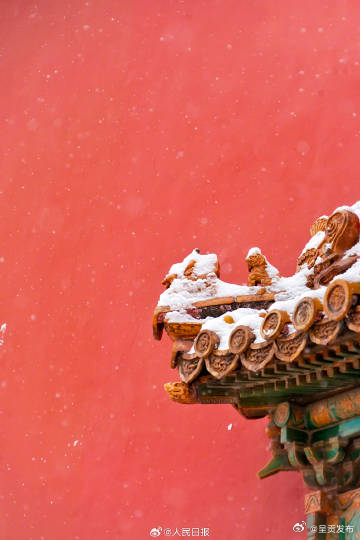 故宫白雪红墙的氛围感_http://www.mainten.cn_cns_第8张