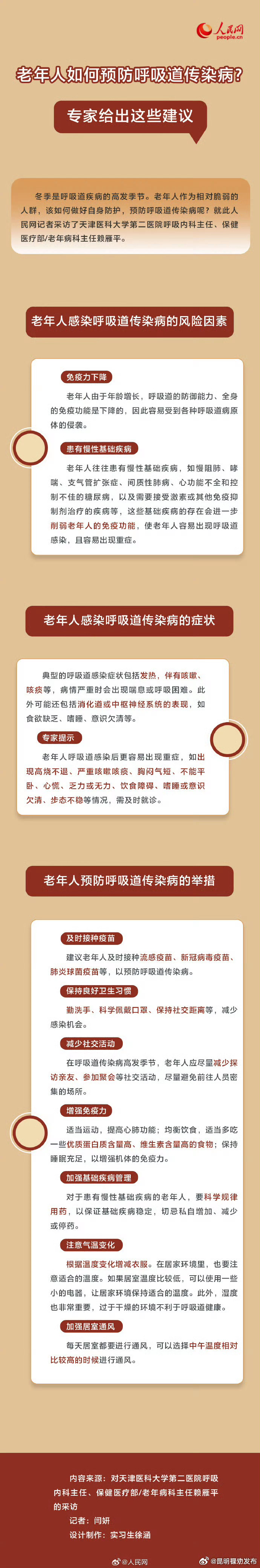 老年人如何预防呼吸道传染病？