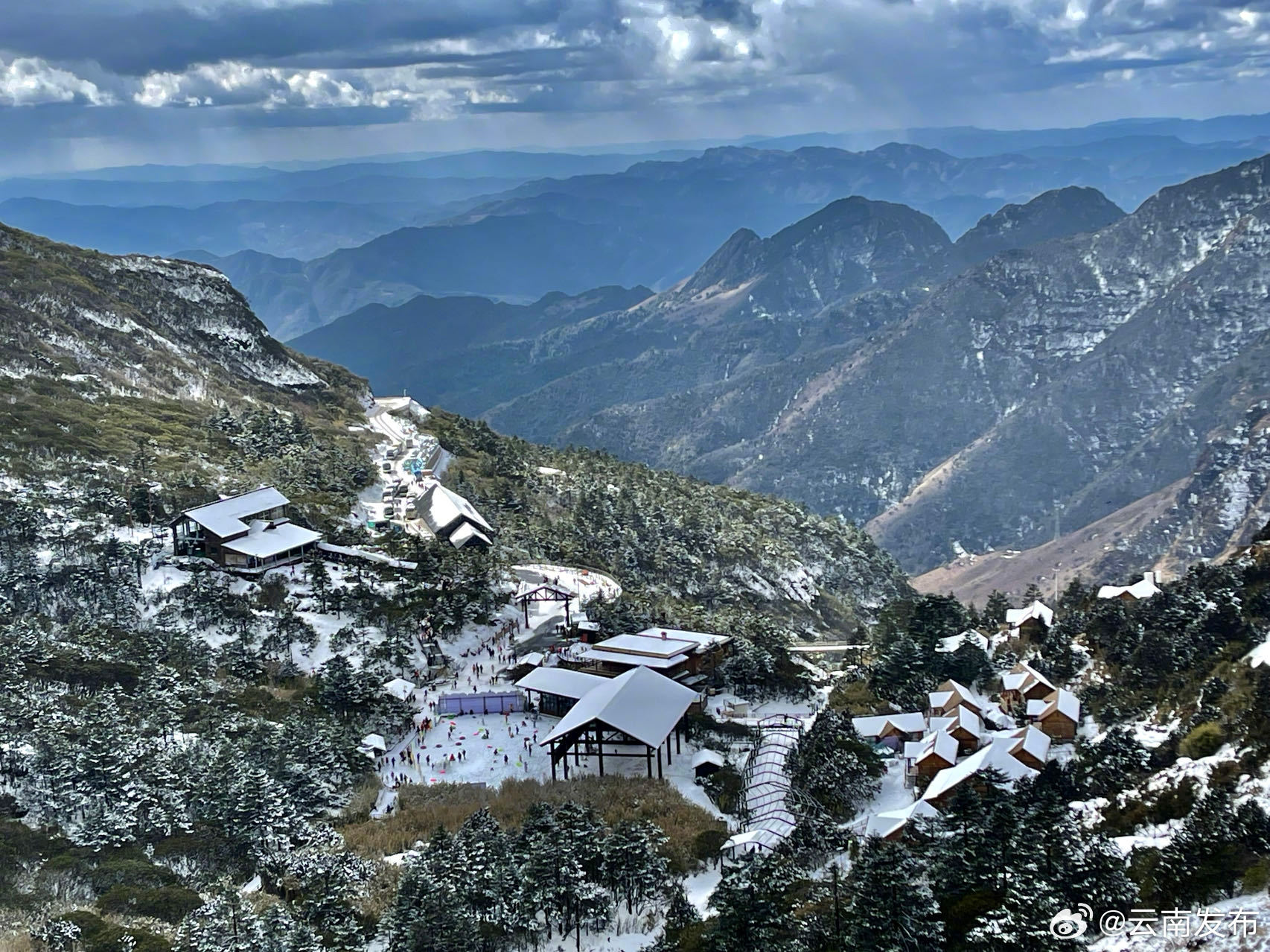 昆明一景区即将开放滑雪场